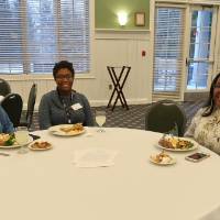 Lakers enjoy a meal Life Beyond the Classroom
